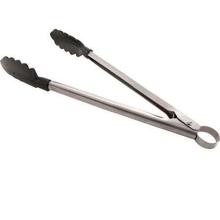 Browne Foodservice Tongs, Locking , 12", Nylon Ends 57-588